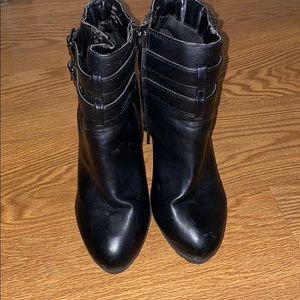 Black booties
